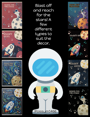 Space Fun Prints