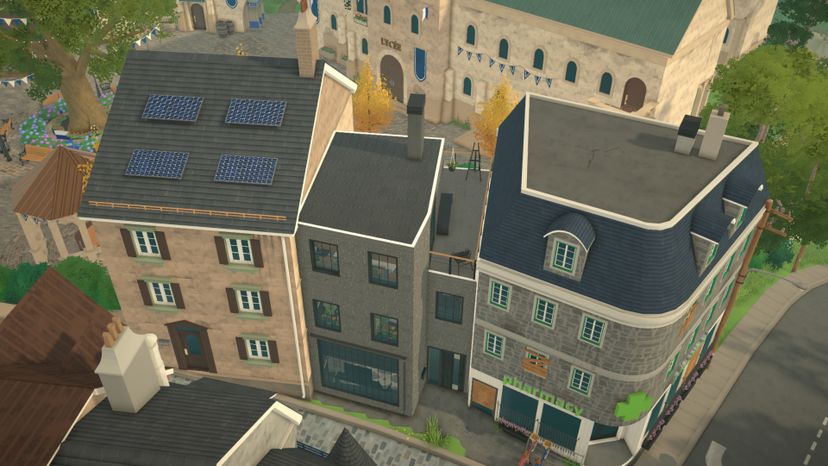 Grey Brick Townhouse