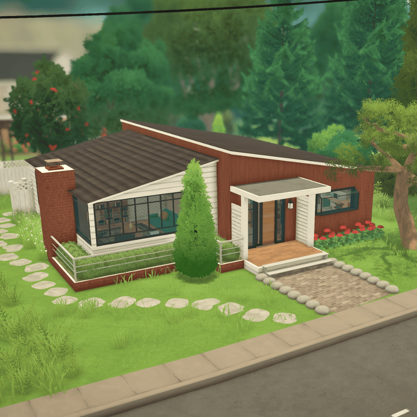 Simple Mid-Century Home