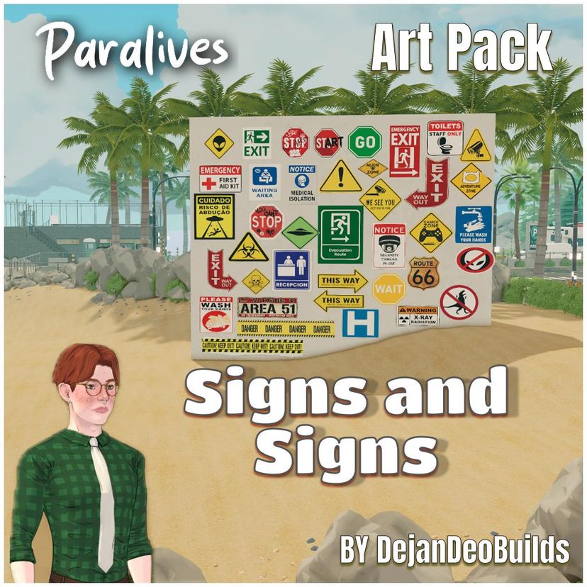 Signs and Signs Art pack