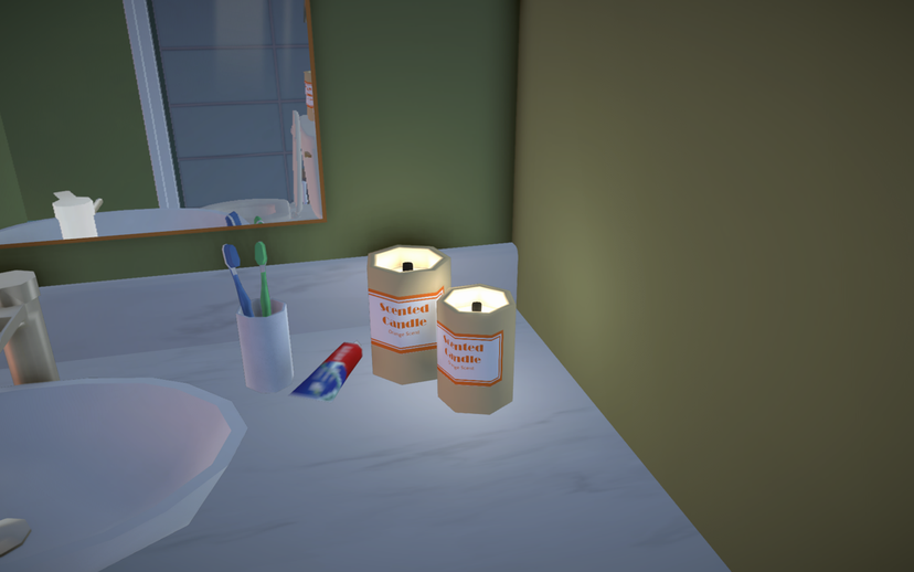 Candle With Lighting