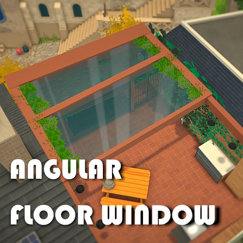 Angular Floor Windows