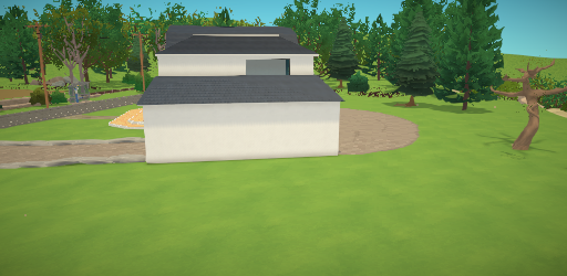 paralives modern blank house