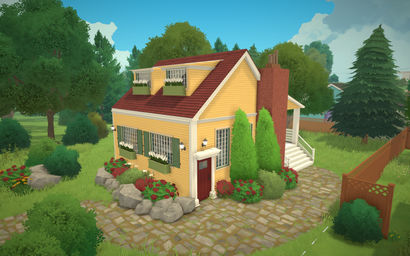 Tiny Cottage with Reading Nook