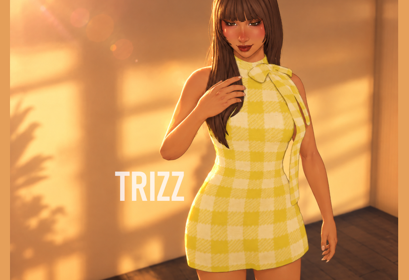 [TRIZZ] Dress with Bow