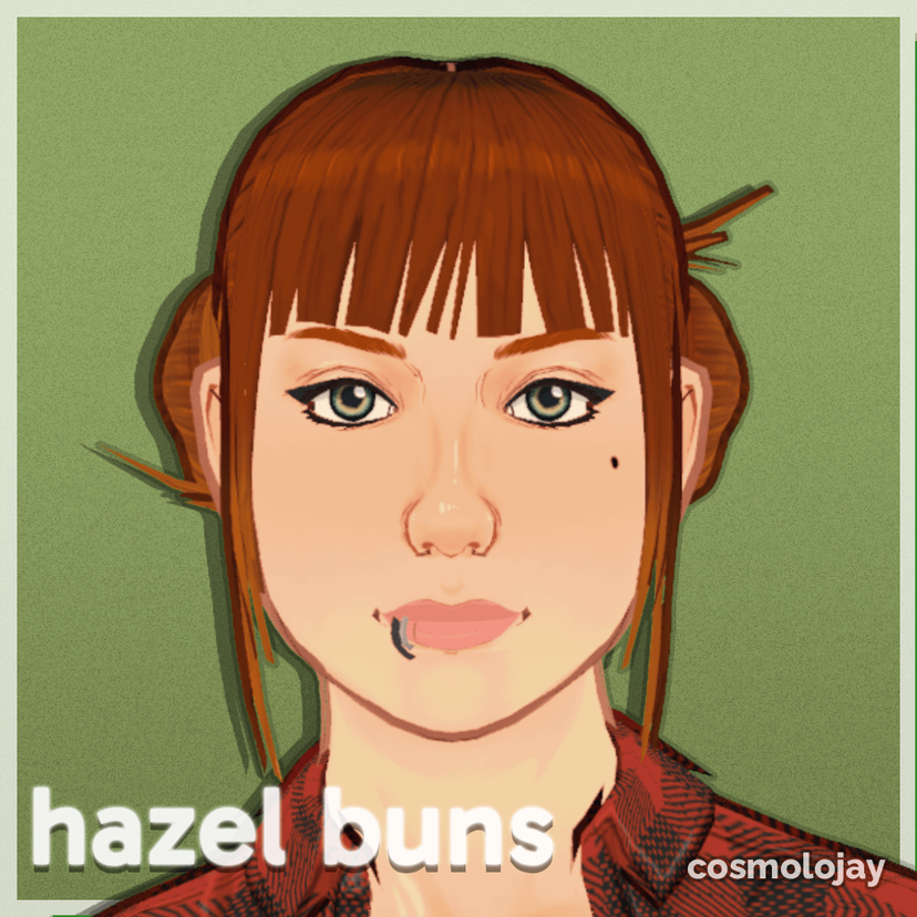 Hazel Buns by Cosmolojay