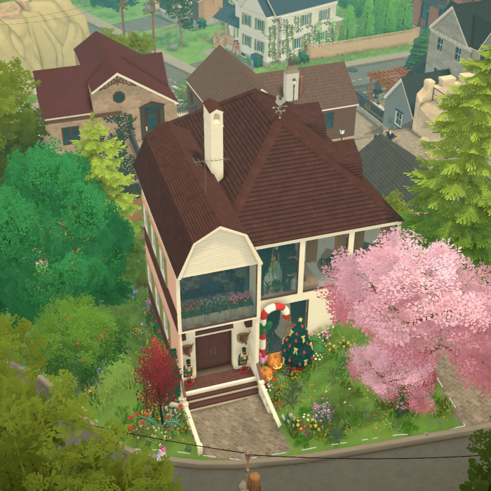 The house near the train station火车站小屋