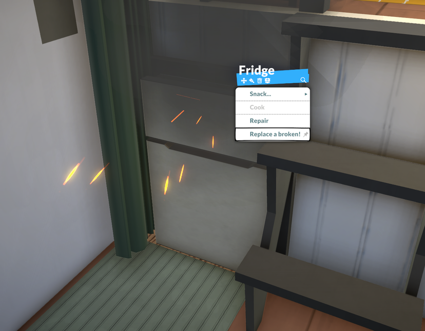 Replace Broken Item! (Fix : Can't repair a broken in tiny space or lazy to repair🤣)