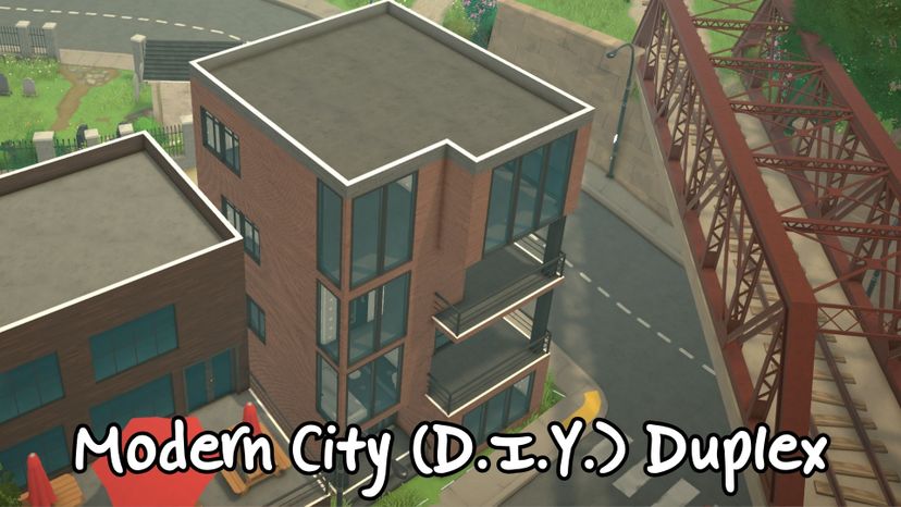 Modern City D.I.Y. Duplex (unfurnished)