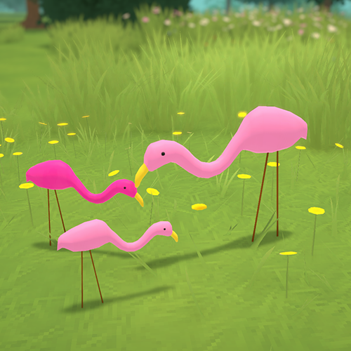 Lawn Flamingos