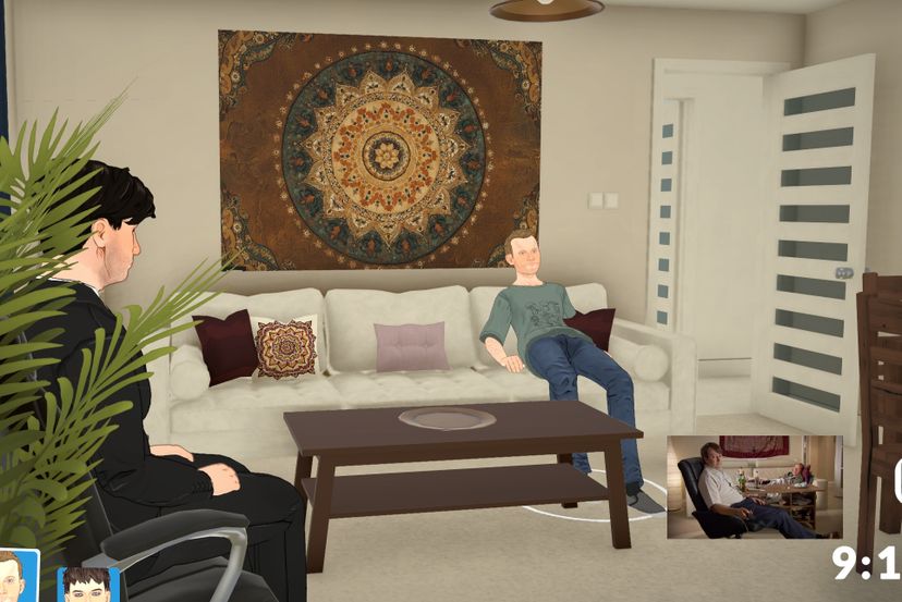 Mark and Jez's flat from Peep Show