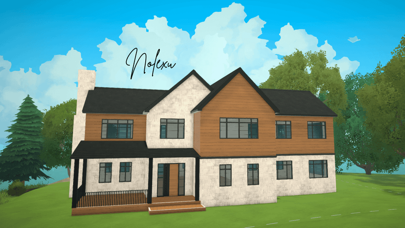 Modern Empty Shell Home