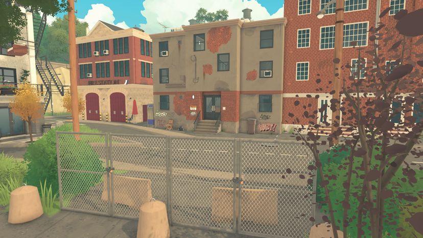 That rundown apartment next to the fire station