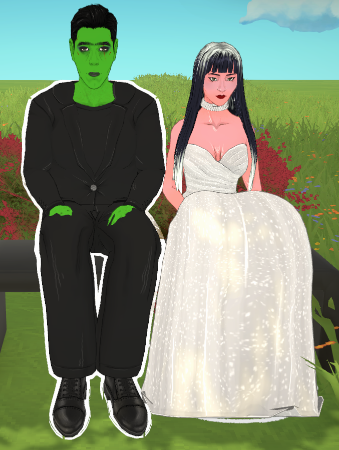 The Frankensteins (Monster & Bride)