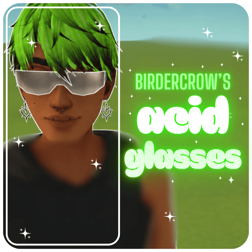 [birdercrow] Acid Glasses