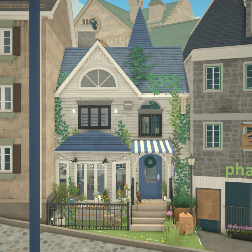 pastoral style townhouse