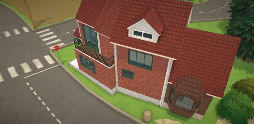 Color Blocked Small Housing
