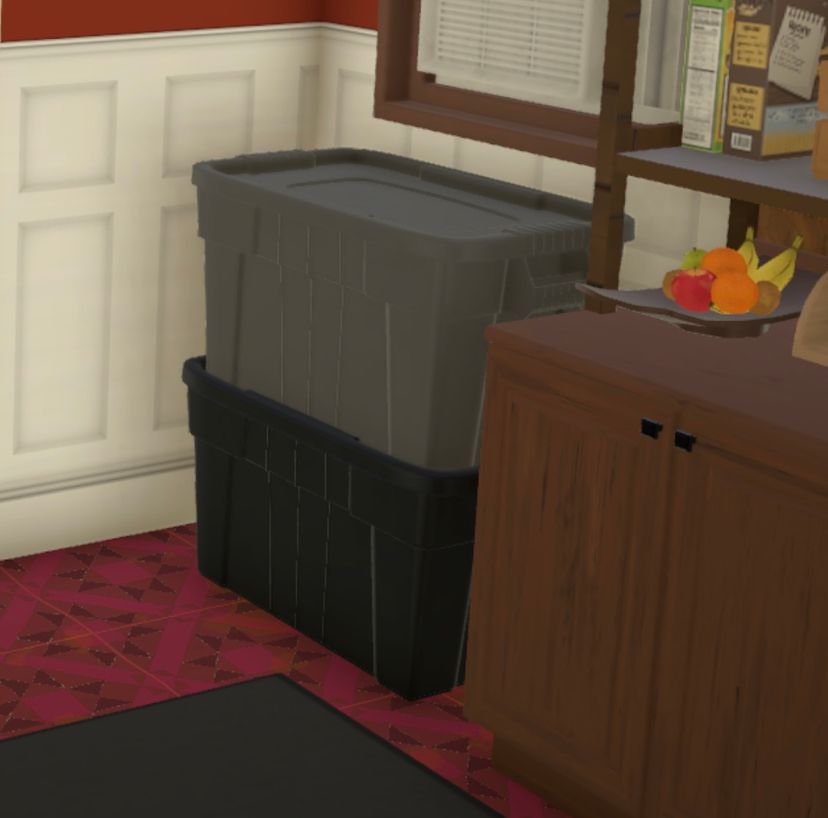 Plastic Storage Bin
