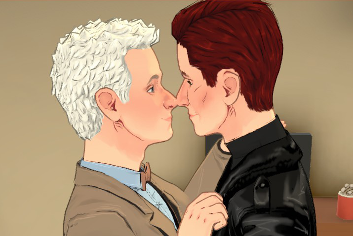 Good Omens crowleyXaziraphale六千年极品基老伴