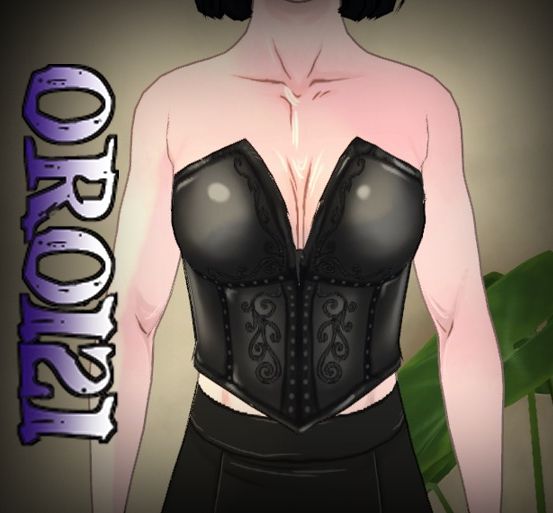 Latex Gothic Top
