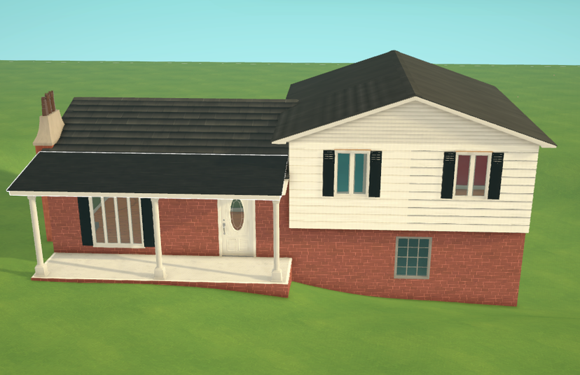 4-Level 2-Story Split Level House
