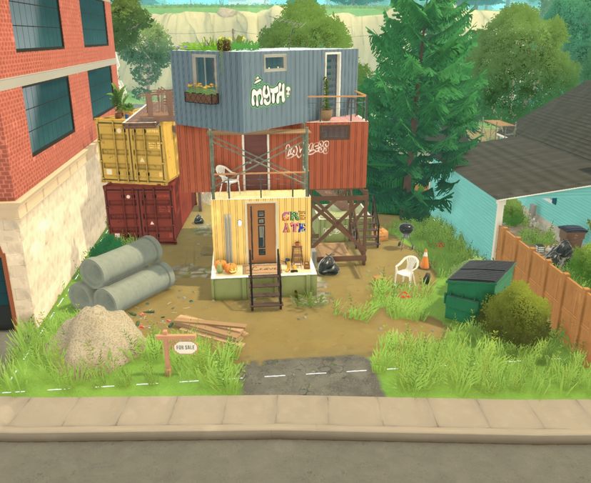 Containers Construction Site Home