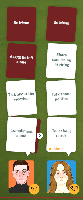 Always have a "Be Mean" Togehter Card