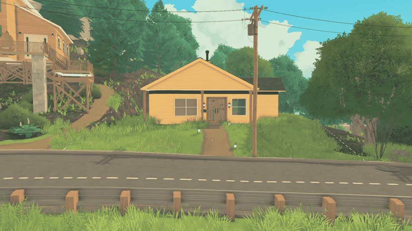 Tiny Yellow Home
