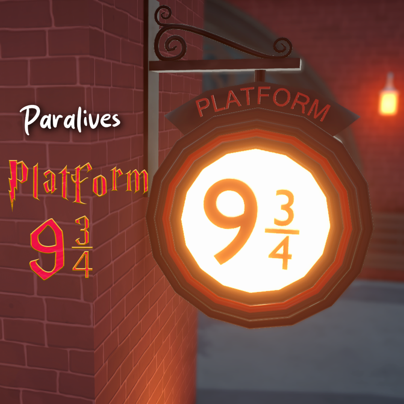 Platform 9 3/4 Sign