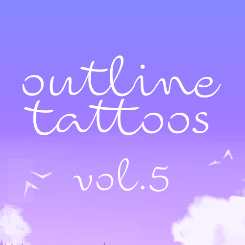 Outline Tattoos Pack - Vol.5