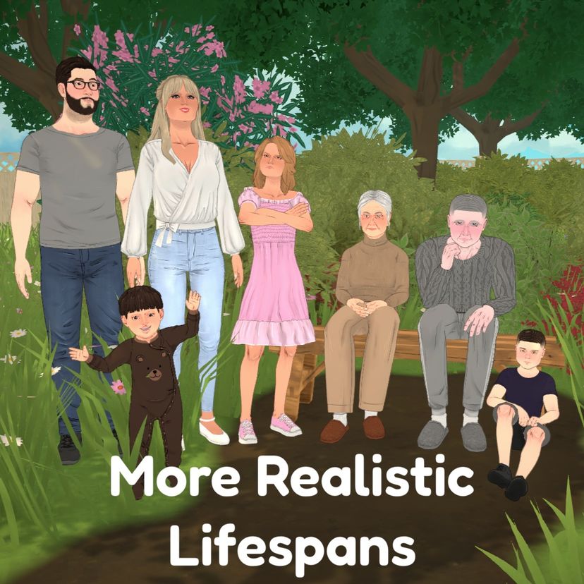 More Realistic Lifespans