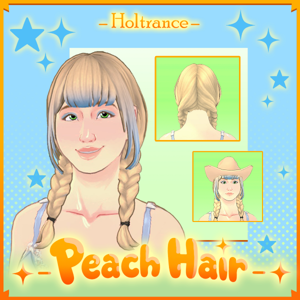 Peach Hair