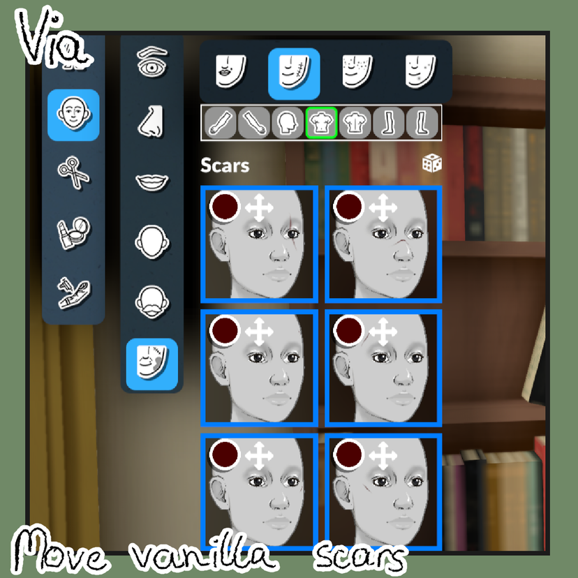Move Vanilla Scars