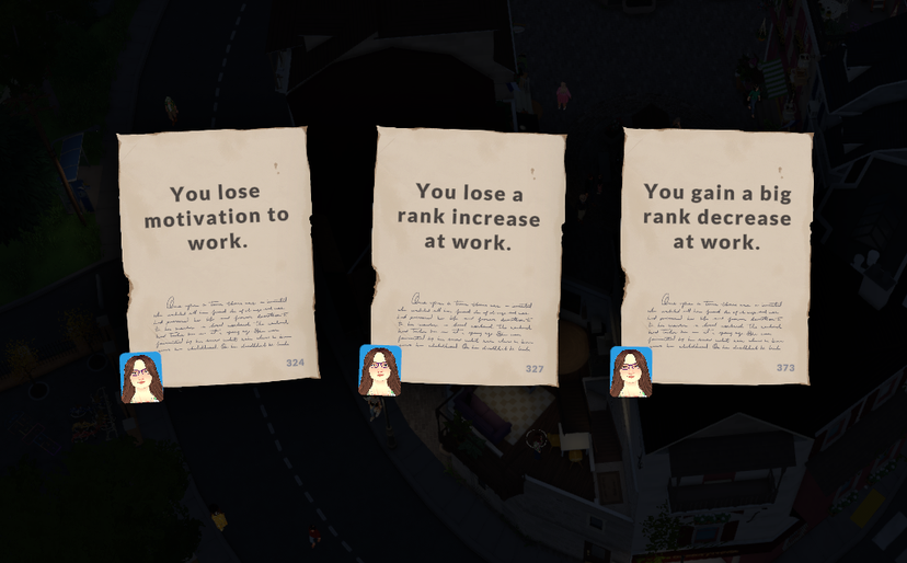 Negative Story Cards Only