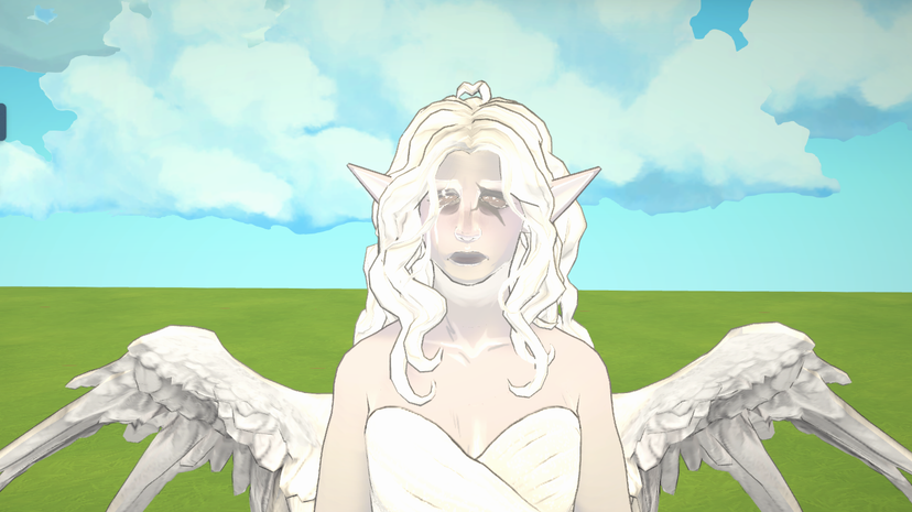 over 2 meters tall angel