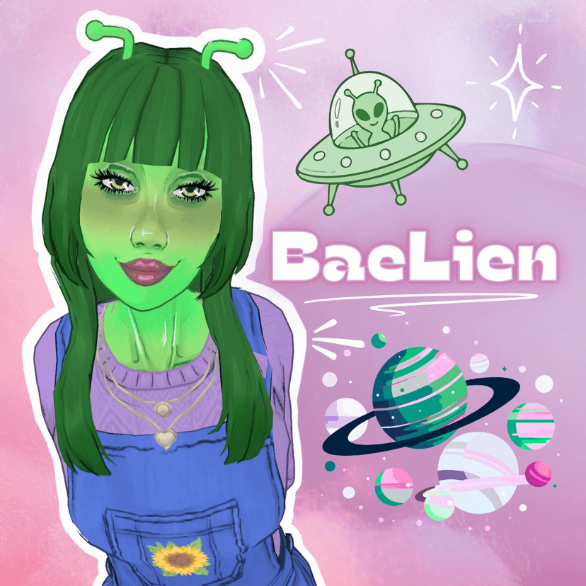 Bae - Alien (Baelien) - Para girl .