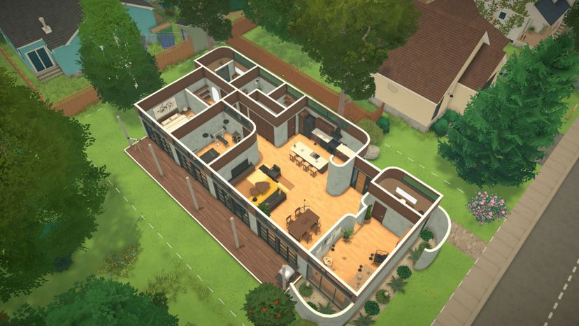 Curvy house