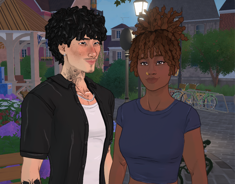 Cute Couple Kioto and Briana