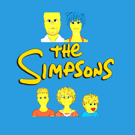 The Simpsons - 5 Person Household