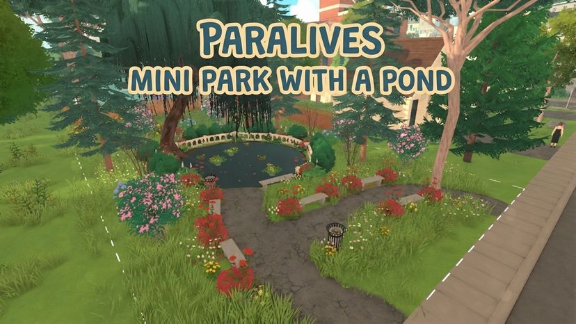 Paralives - Mini Park With A Pond