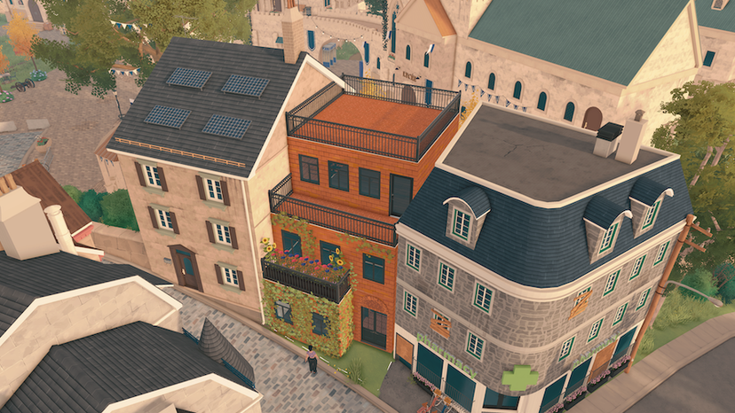 [Empty] Starter Brick Townhouse