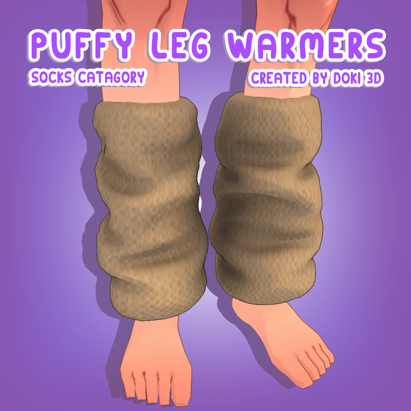 [Doki3D] Puffy Leg Warmers