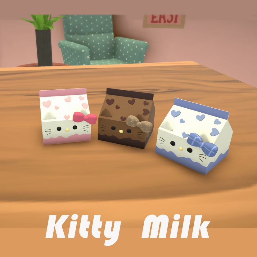 [Bear] Kitty Milk