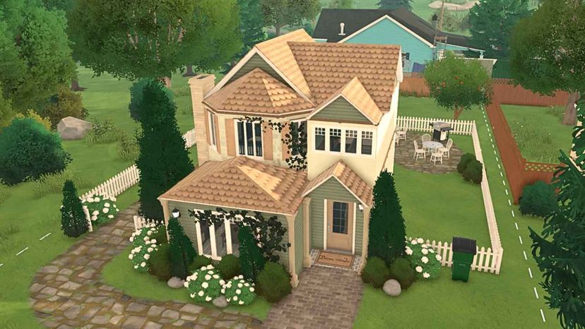 Tiny Traditional house