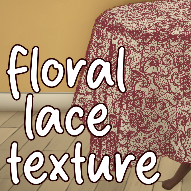 Floral Lace Texture