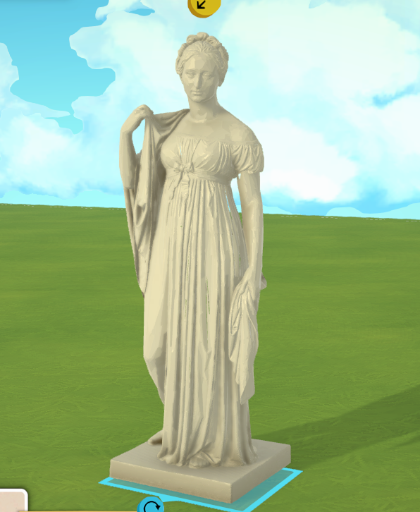 Woman sculptor