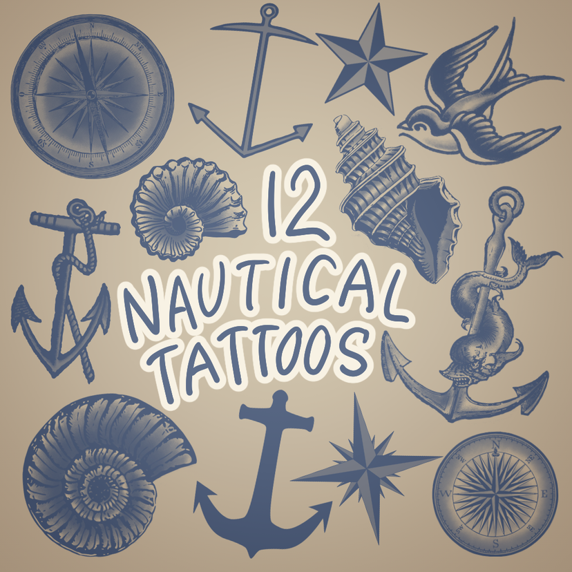 Nautical Tattoo Pack