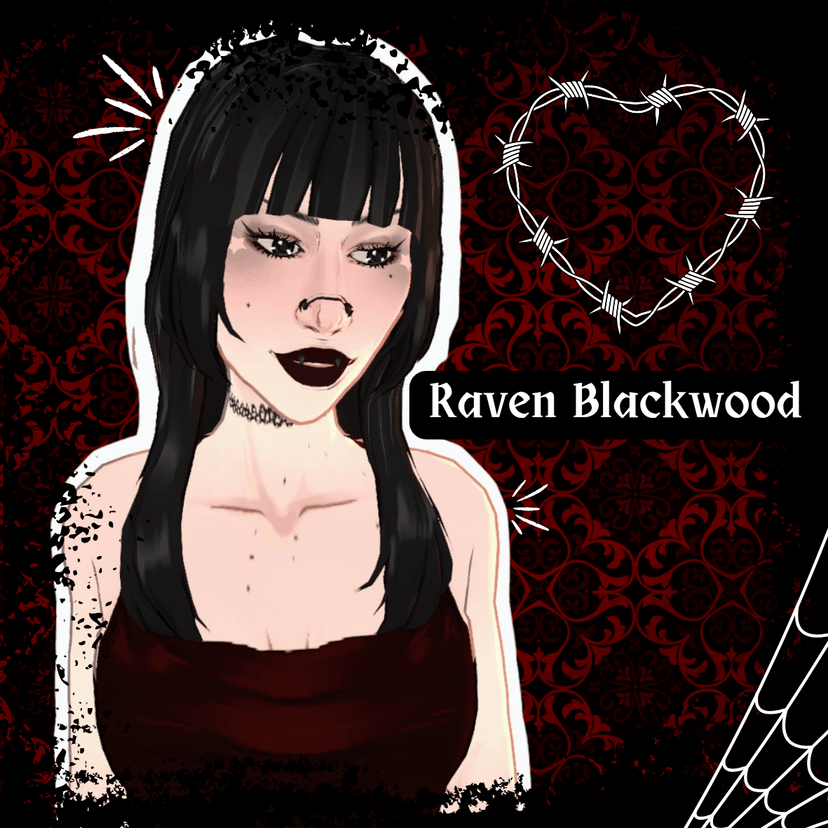 Raven Blackwood - Goth / Para Girl .