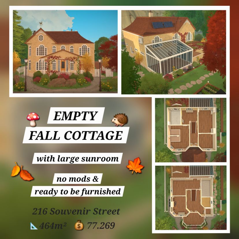 [FlaviaForesta] Empty Fall Cottage