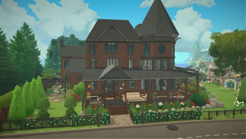 Victorian House and Gardens by TofuCryptid